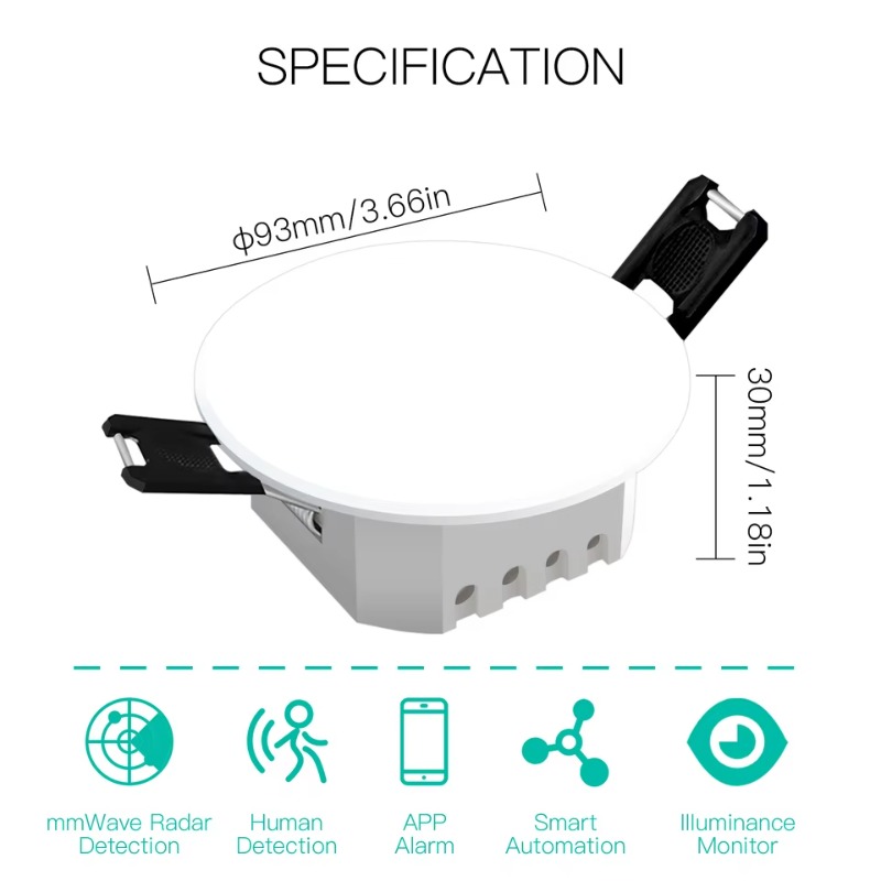 Tuya Smart 2-in-1 PIR Decken-H – Home Bar Android Bewertung und Preis