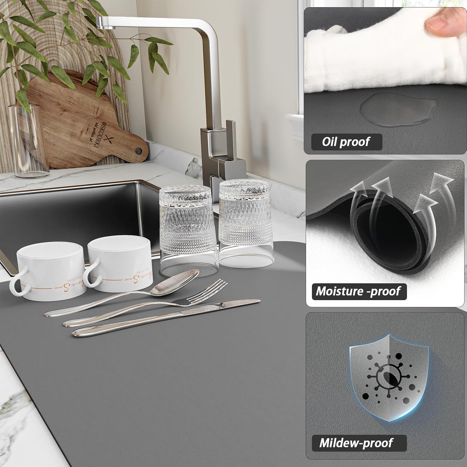 Klassische Kaffee-Design-Gesch – Bar Mat Rubber Bewertung und Preis