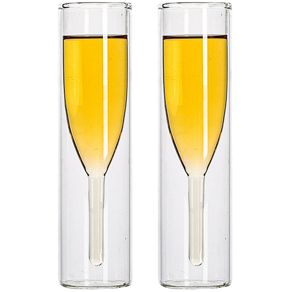 2er-Set doppelwandiger 100-ml- – Home Bar Set Bewertung und Preis