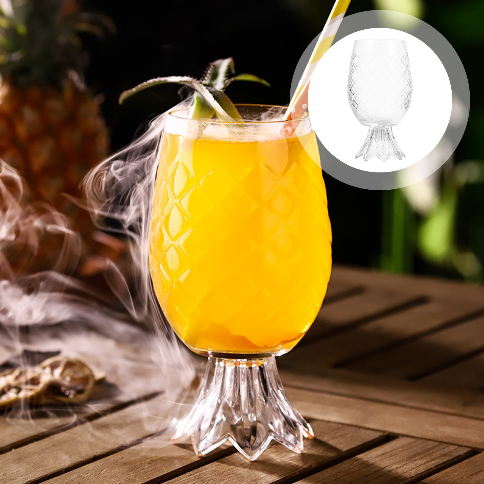 Ananasförmiges Cocktailglas-Se – Home Bar Set Bewertung und Preis