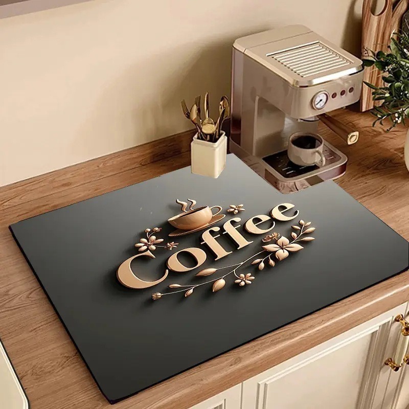 Kaffee-Design Kaffeepad Saugfä – Bar Mat Rubber Bewertung und Preis